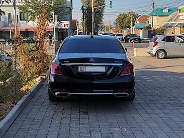Транспорт: Mercedes-Benz S-Class: 2019 г., 4 л, Автомат, Бензин, Седан — 4