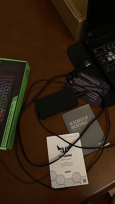 144 hz: İşlənmiş ASUS TUF Gaming, 15.6 ", Intel Core i5, 512 GB, Ödənişli çatdırılma, Ünvandan götürmə — 8