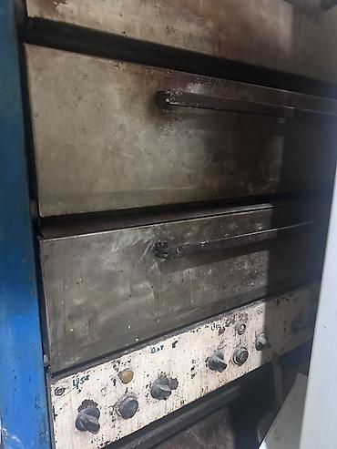 Elektrik soba, Çörək, Şirniyyat üçün, Pizza, 3 mərtəbəli, İşlənmiş