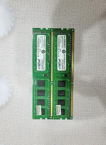 pc diskleri: Crucial masaüstü RAM modulları - Model: Crucial CT25664BA1339.M8FJ2 - — 1