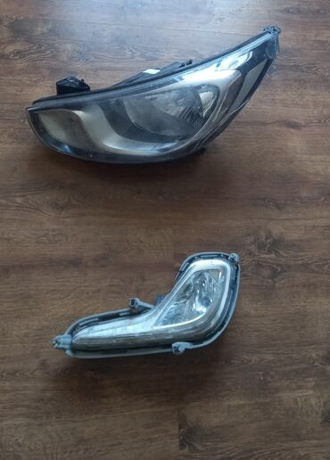 Faralar: Komplekt, Yaxın və uzaq vuran işıqlar Hyundai, 2011 il, Orijinal, Yaponiya, İşlənmiş