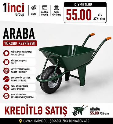 Грузовые тачки: ARABA – Yüksək keyfiyyətli təkərli əl arabası - Möhkəm və davamlı — 1