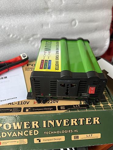 inter: Инвертор мощности 2000W (modified sine wave). Описание: - — 3