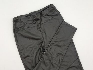 ocieplane legginsy xs: Legginsy Ze skóry ekologicznej damskie, rozmiar L
