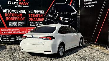 жалал абад кыз керек: Toyota Corolla: 2022 г., Вариатор, Гибрид, Седан — 4