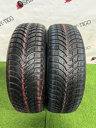 Шины: Шины 185 / 65 / R 15, Зима, Б/у, Пара, Легковые, Польша, Michelin — 1