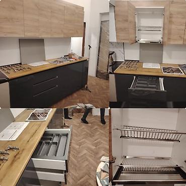 Yeni metbex mebeli. 450azn. ölcü 2m 20sm. vitrin malidir ünvan
