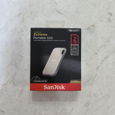 оперативная память adata: Маалымат алып жүрүүчү, Жаңы, Sandisk, SSD, 2 ТБ, 1.8"