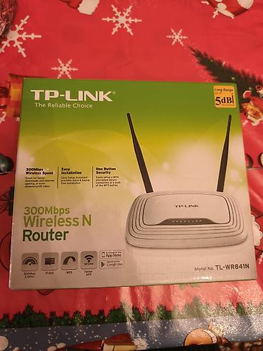 wifi modem usb: Satılır işlənmiş TP-LINK Router model TL-WR841N.Router işlək — 1