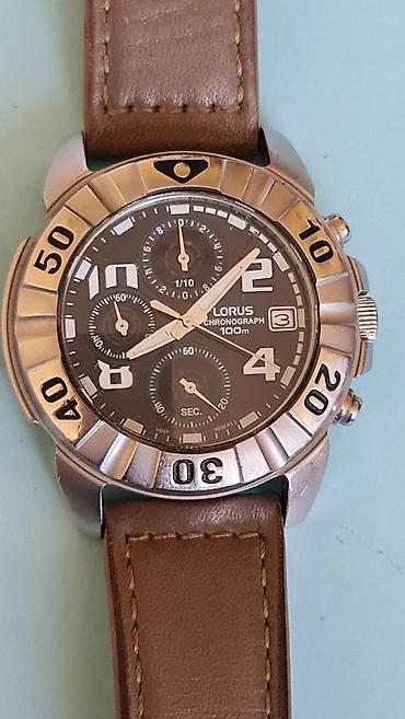 Ručni satovi: Lorus muški hronograf – 100 m - Model: Lorus Chronograph (mehanizam — 1