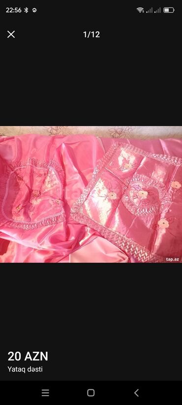 Örtüklər: Yataq üçün Yeni rəng - Çəhrayı Yataq örtüyü, Pulsuz çatdırılma — 8