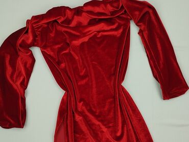 czerwona dopasowana sukienki: Women`s dress, size M (EU 38)