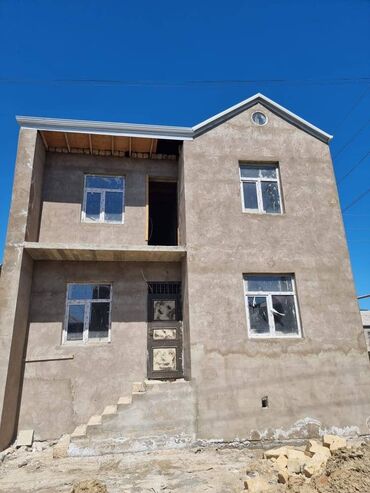 zabrat 2 de satilan heyet evleri: Масазыр 4 комнаты, 120 м², Есть кредит, Без ремонта