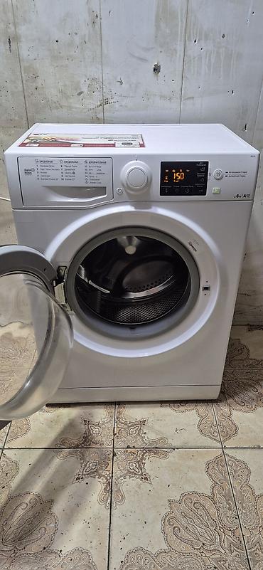 royal ariston: Paltaryuyan maşın Hotpoint Ariston, 6 kq, İşlənmiş, Avtomat, Qurutma var, Ödənişli çatdırılma — 2