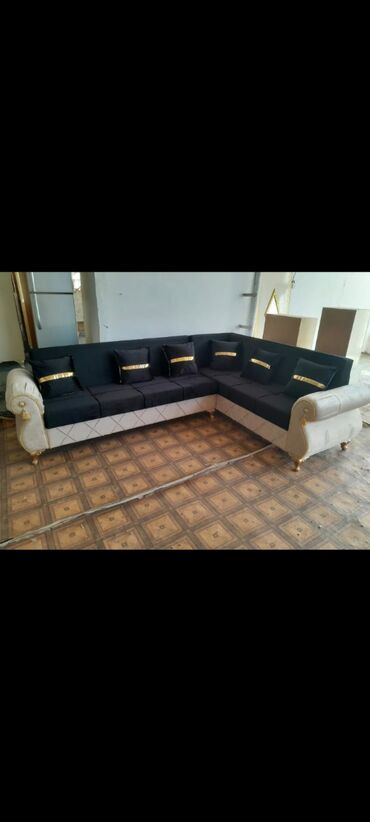 Sifarişlə divanlar: Künc divan, Qonaq otağı üçün, Parça, Bazalı, Açılan, Kitab — 15