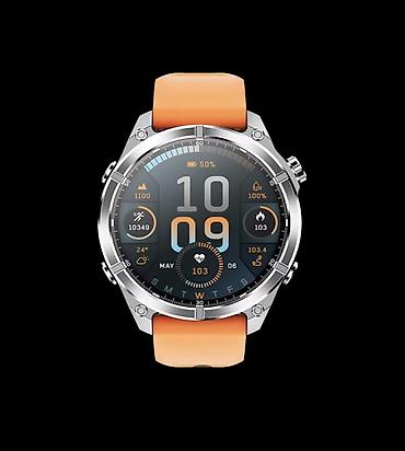 Беспроводные вакуумные наушники: Смарт-часы HD300 1,43 дюйма AMOLED AI GPT со светодиодной подсветкой — 1