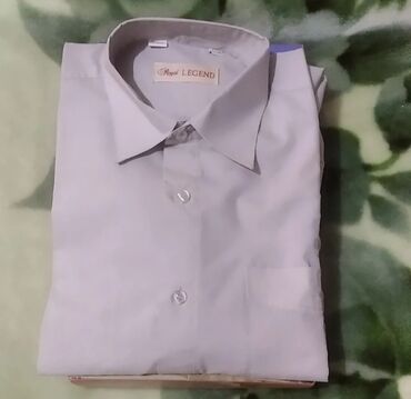 клетчатая рубашка: Рубашка XL (EU 42), цвет - Серый