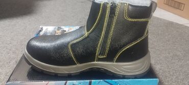 Ботинки: Спец ботинка кожа для сварщиков и строителей Утеплённый с мехом 3500 — 14