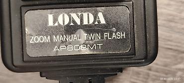 Foto və videokameralar: LONDA AP808MT – Zoom Manual Twin Flash - Kamera üçün xarici iki — 2