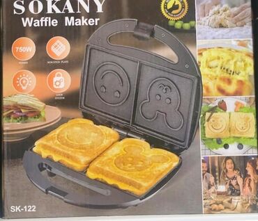 Ostala kuhinjska oprema: Aparat za vafle i sendviče -Sokany SK-122 Cena: 3600din Aparat za