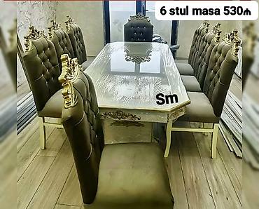 Divan və masa dəstləri: Yeni, Masa və oturacaqlar, Kredit yoxdur, Azərbaycan — 7