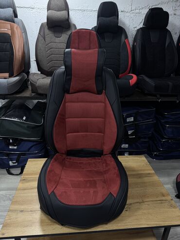 Чехлы и накидки на сиденья: Чехлы Алькантара, С подушкой, Новый, Бесплатная доставка — 4