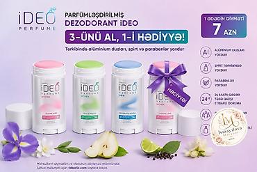 kisi alt geyimleri: IDEO Perfume dezodorant – parfumləşdirilmiş stick formatı - Qoxular — 1