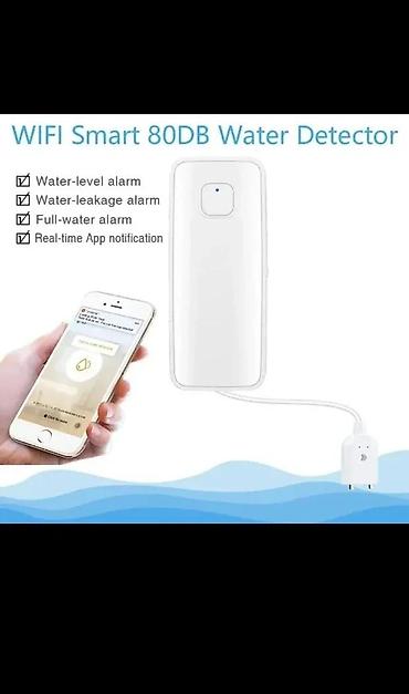second hand price: WIFI DETEKTOR ZA VODU - ALARM ZA VODU | WiFi alarm za vodu Detektor — 5