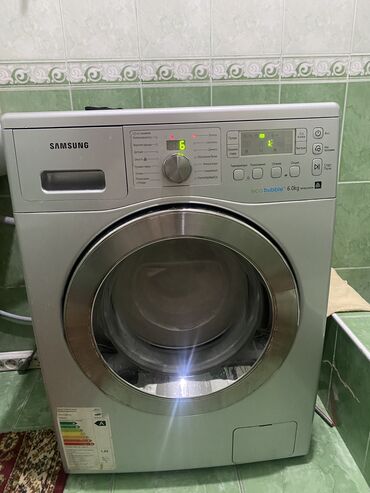 ручной стиральная машина: Стиральная машина Samsung, Б/у, Автомат, До 6 кг, Полноразмерная