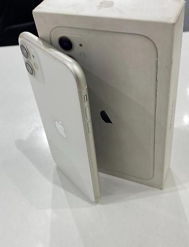 iphone 16 pro 2 el: IPhone 11, 128 GB, Ağ, Face ID, Sənədlərlə, Hissə-hissə ödəniş — 3