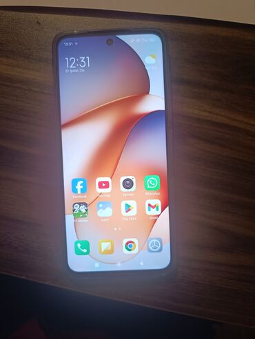 xiaomi 12 t pro: Xiaomi Redmi 12, 256 GB, rəng - Gümüşü, 
 Barmaq izi, Face ID