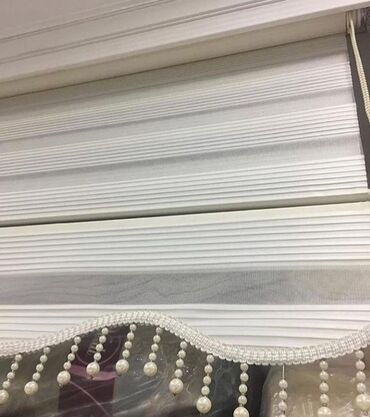 Pərdə və tüllər: Jalüz pərdə günlük storlar 1 kv 10 azn dən 45 azn dək hərnöv jalüzlər — 9