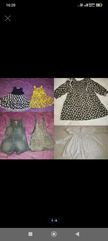 Kurtkalar: Uşaq üçün geyimlər çoxu təzədi xaricdə alınıb 0-3 aydan 2 yaşa qədər — 12