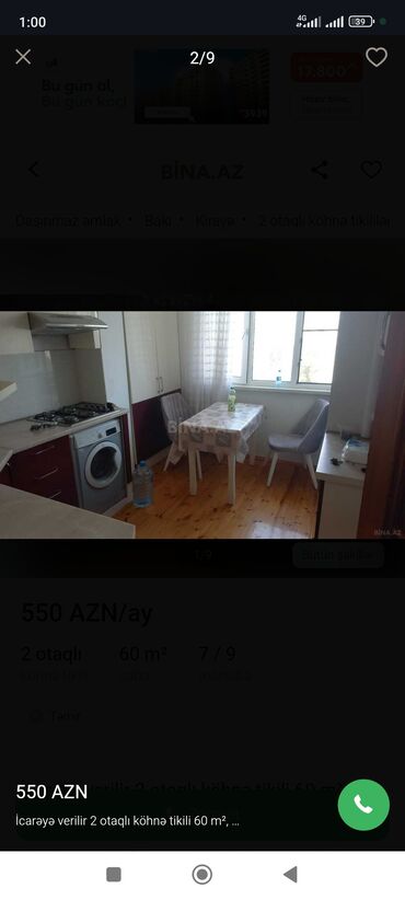 Uzunmüddətli kirayə mənzillər: Bəy otaq yoldaşı axrarıram, işliyən və təmizkar olmağı mütləqdi — 2