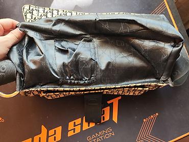 bags: Классическая сумка, Dior, Италия, Материал: Полиэстер, Винтажный стиль, Жёсткая конструкция, Застежка на молнии, Унисекс, Б/у — 10
