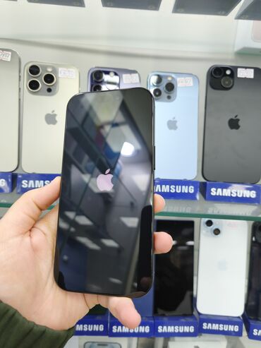 Apple iPhone: IPhone 16 Pro, Qara, Simsiz şarj — 1