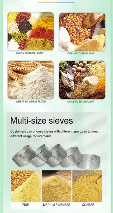 Digər restoran, kafe avadanlığı: Sənaye tipli dəyirmanlar sifarişlə gətirilir. Dəyirmanla bütün — 2