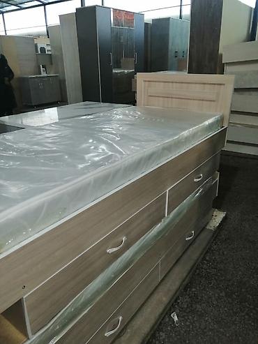 двуспальные кровать: Двуспальная кровать, Новый, С матрасом, длина - 2000 см — 5