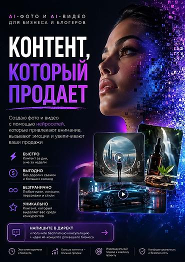 fl studio: ​🚀 Генерация AI-фото и видео для вашего бренда и бизнеса ​Забудьте о — 1