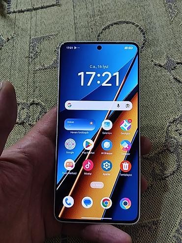 poco 7 pro: Poco X5 Pro 5G, 256 GB, rəng - Ağ, Face ID — 10