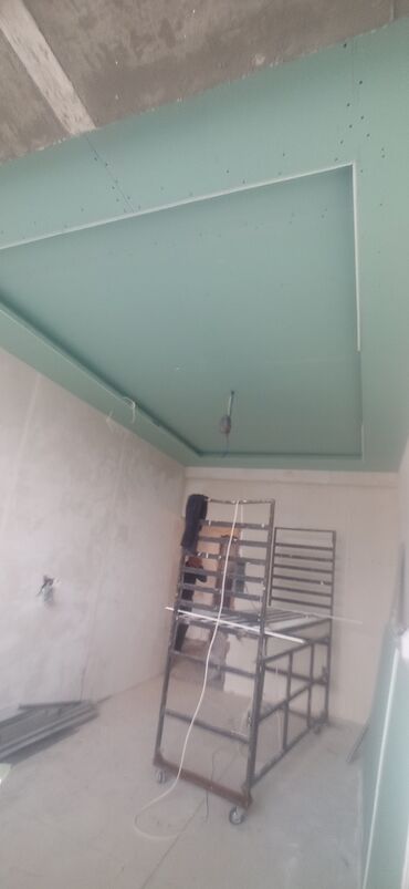 Alçipan: Istənilən növ alçıpan fiqurlarının yığılması tv agentlərin ara kesme — 4