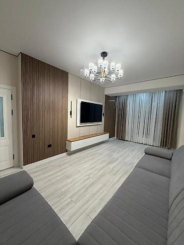 2 комнаты, 76 м², Асанбай мкр Элитка, 7 этаж, Дизайнерский ремонт