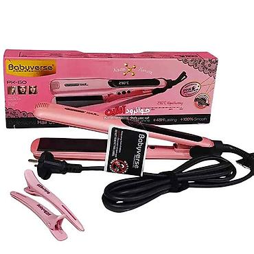 Бытовая техника: №: 13585 Məhsulun adı: Saç ütüsü BaByverse PK-R60 Brend: BaByverse — 1