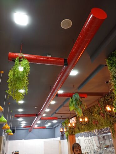 Restoran manqalları: Havalandirma Sistemlerin Çekilmesi, Her Növ Obyektlere, Çay Evleri