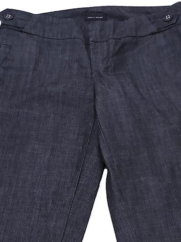 Pantalone: Tommy Hilfiger pamučne tri četvrt ženske pantalone Prelepe superiorne — 2