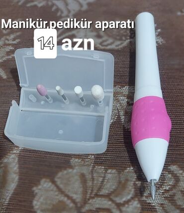 manikur aparati: Manikür,pedikür aparatı,işləməyi sürətlidi,2 dənə saat daşıyla