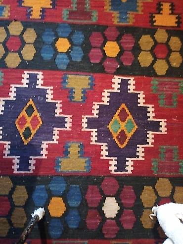 xalca quba: Kilim xalça – əl toxuması - Naxış: Qafqaz motivli həndəsi — 1