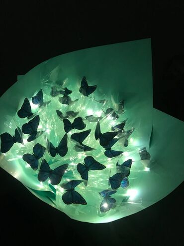 букет из бабочек светящийся: Организация мероприятий | Букеты, флористика