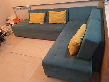 Divanlar: Divan bazali 330azn Sumqayit 0306 leli Divan bazalı L-şəkilli — 1