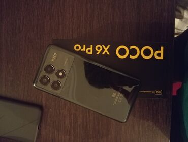 en ucuz 120 fps telefonlar: Poco X6 Pro 5G, 512 GB, rəng - Qara, Sensor, Barmaq izi